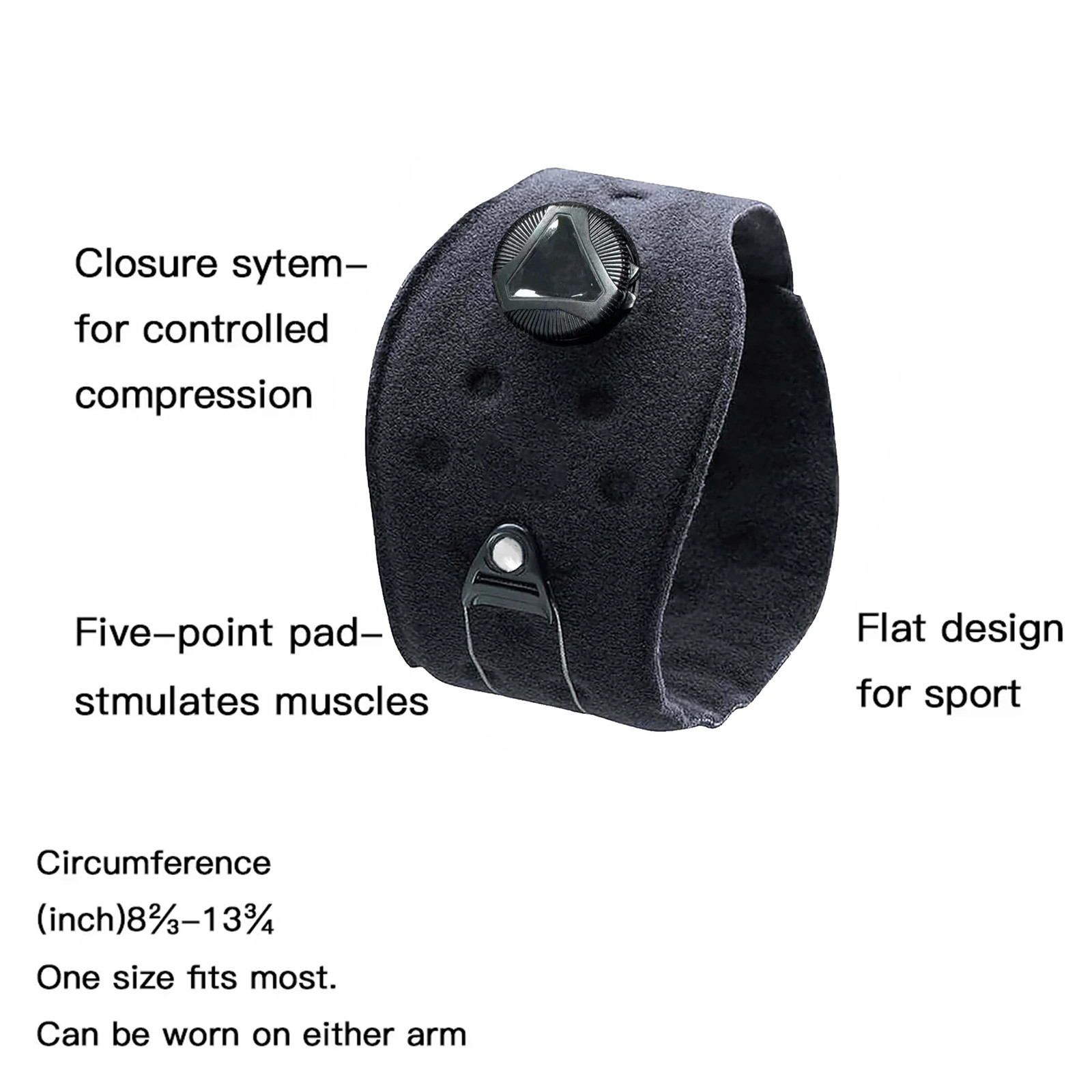 Bionic Elbow Brace Strap Maximum Hinged Support Hyperextension Football