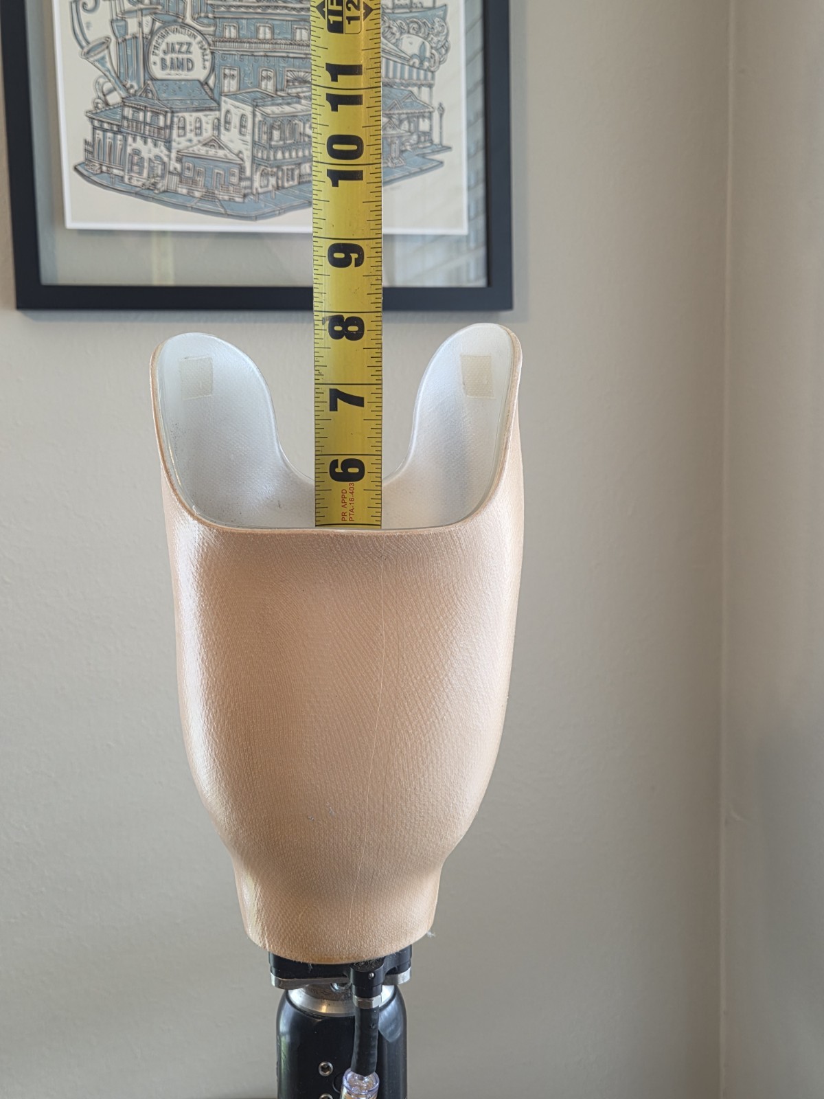 WillowWood Prosthetic below knee Leg With Left Foot Size 29