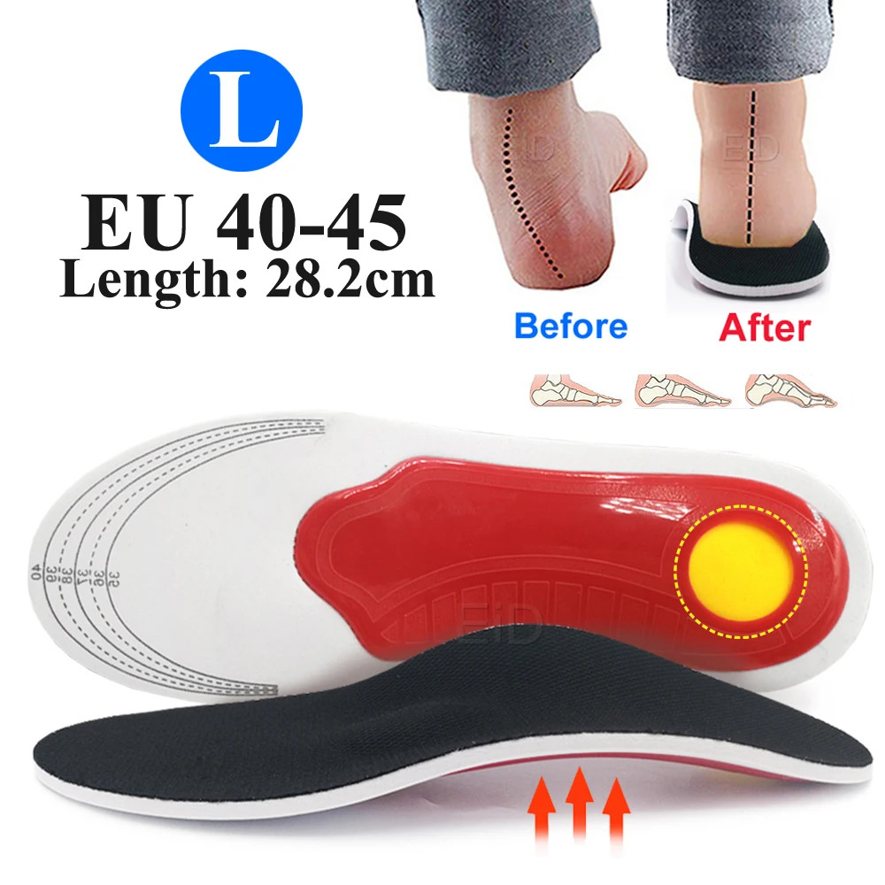 Best EVA Orthopedic Shoes Sole Insoles For feet Arch Foot Pad X/O Type Leg Corre
