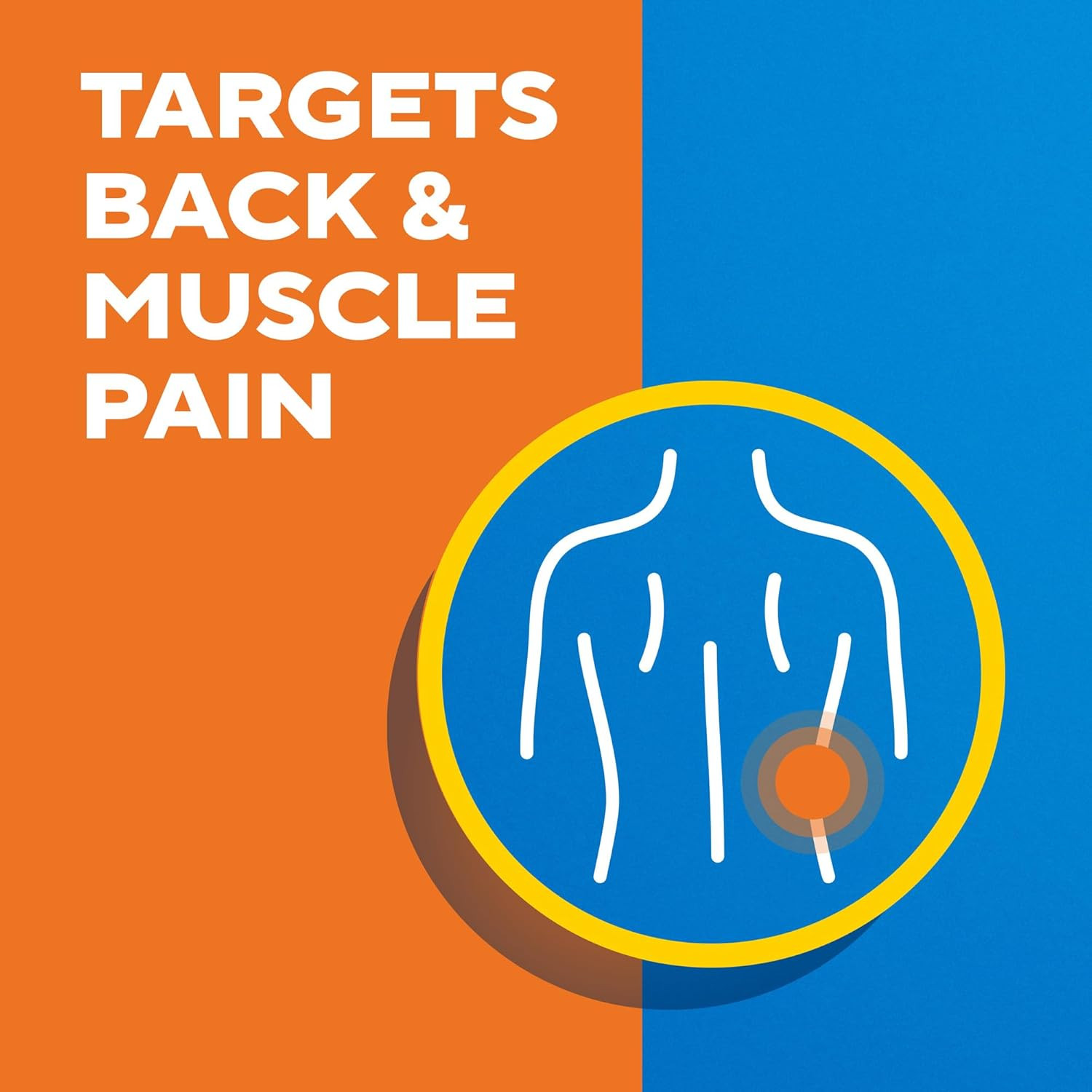 Back & Muscle Pain Relief Naproxen Sodium Tablets, Pain Reliever & Fever Reducer