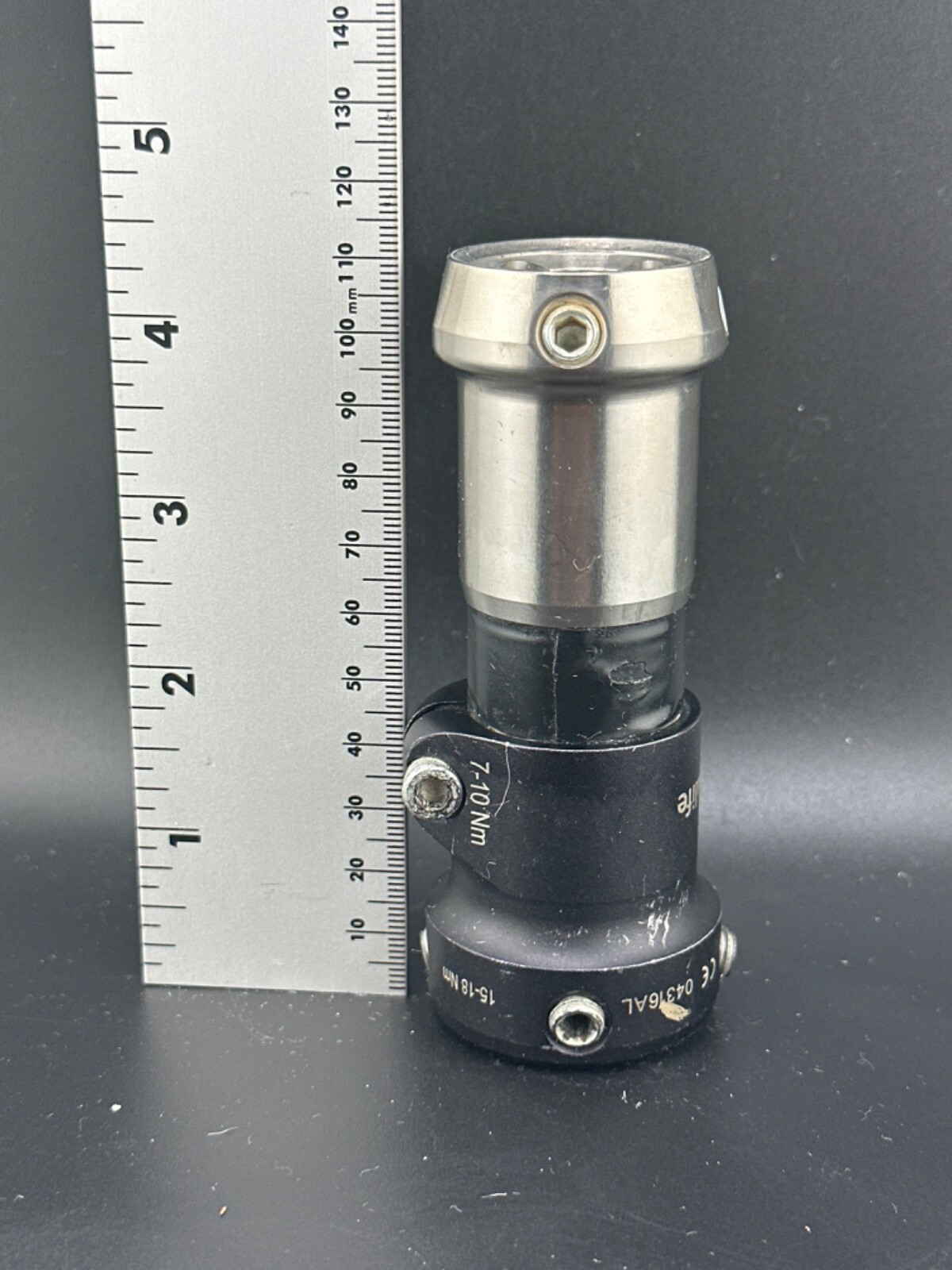 Prosthetic pylon components adapters. 30mm diameter parts.