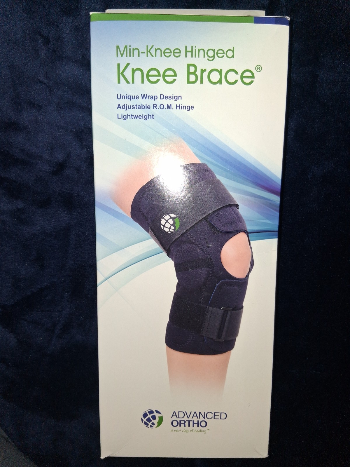 Advanced ORTHO Wrap-Around Hinged Knee Brace size available M/L/2XL