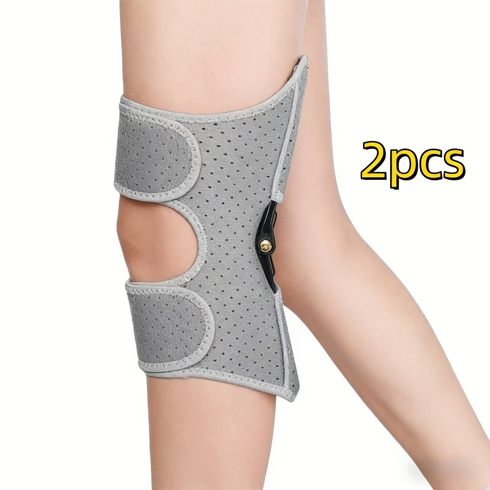 2pcs Spring Knee Brace Set, Stair Climbing Aid, Dual-Axis Joint Support System,