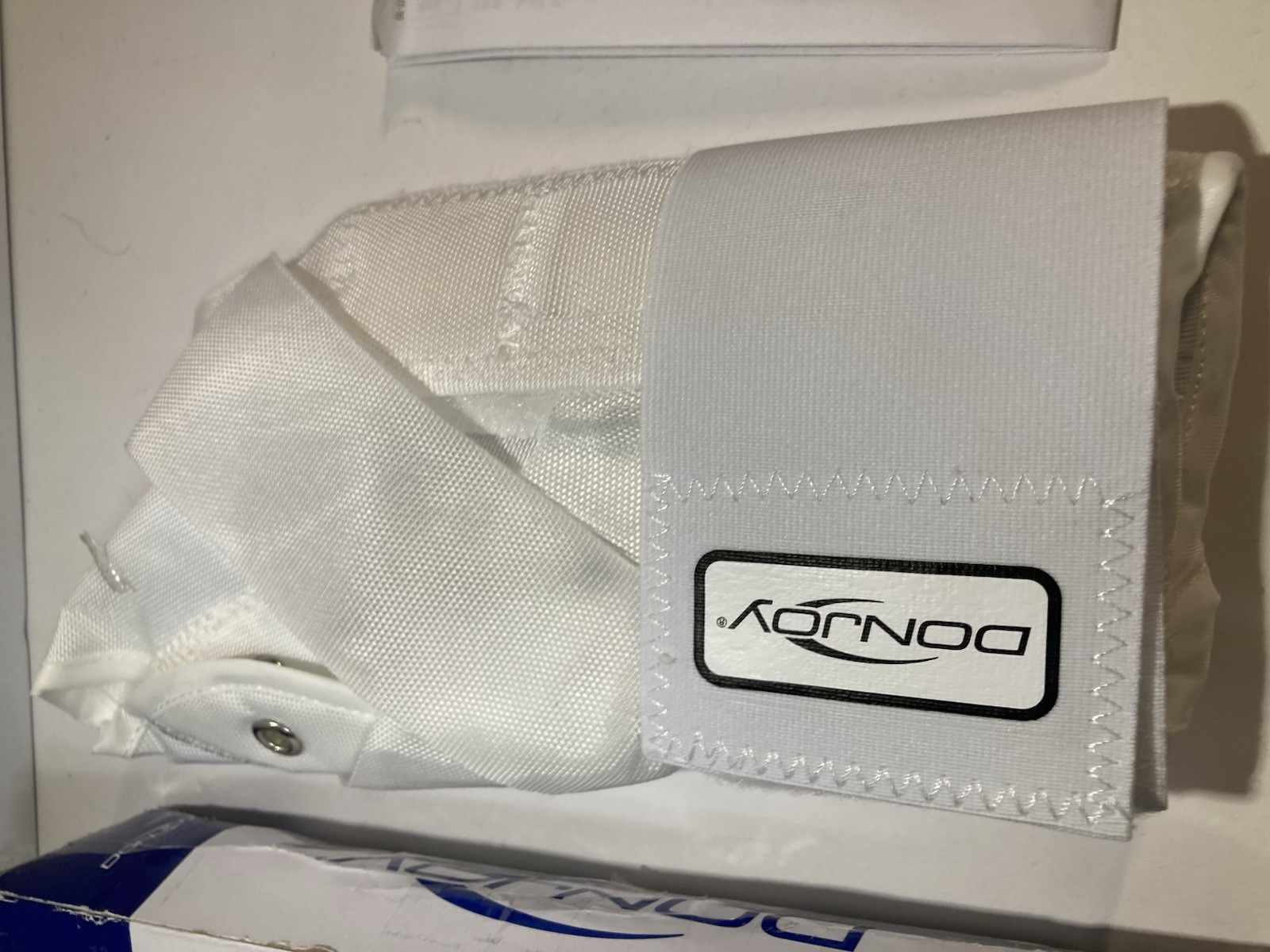 DonJoy Stabilizing Pro Ankle Support Brace, White Medium