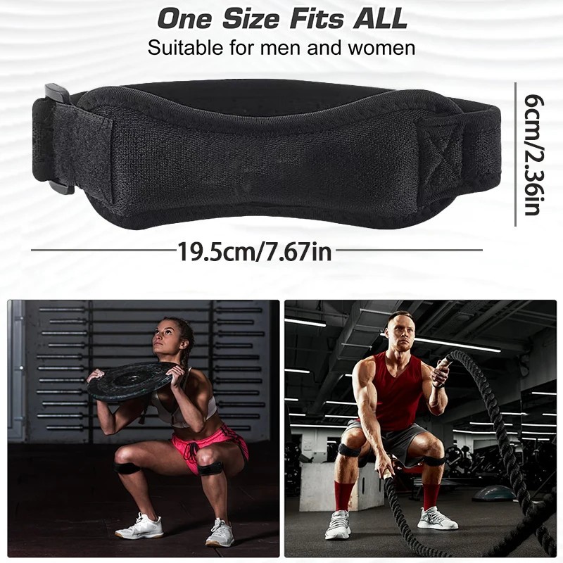 Knee Brace Support Patella Stabilizer Strap Arthritis Pain Relief Running USA