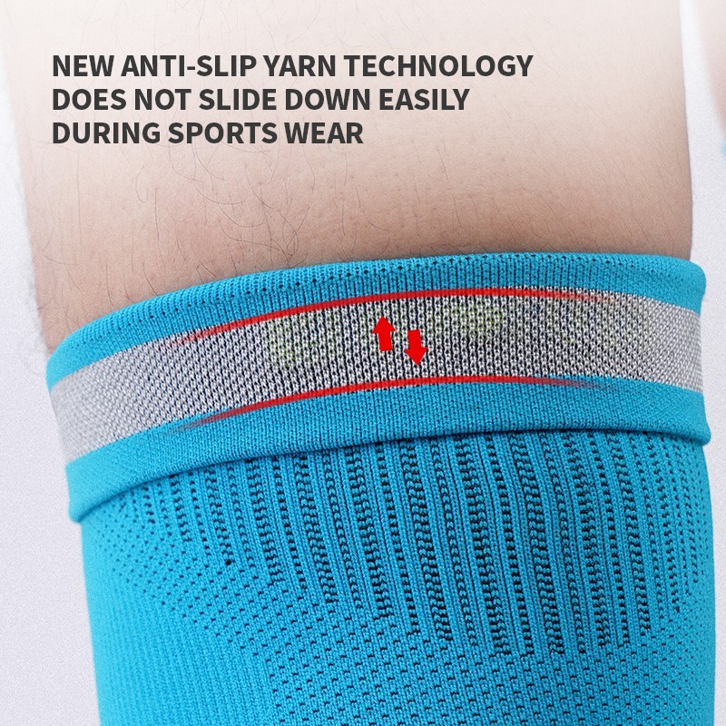 2Pcs Knee Sleeve Compression Brace Support For Sport Joint Pain Arthritis Relief