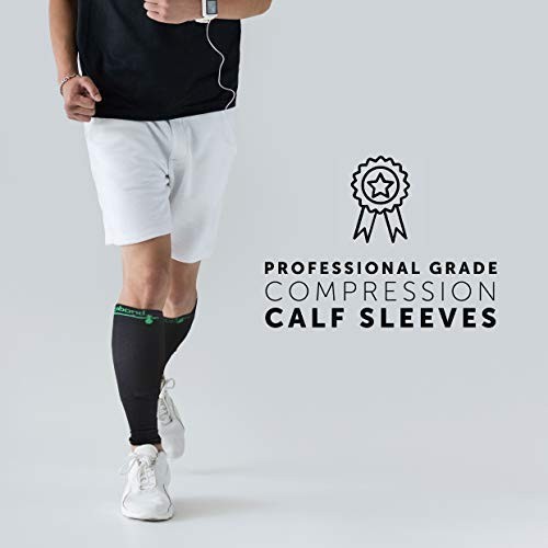 Wide Calf Plus Size Graduated Compression Socks Sleeves Soft DVT Travel Cuff