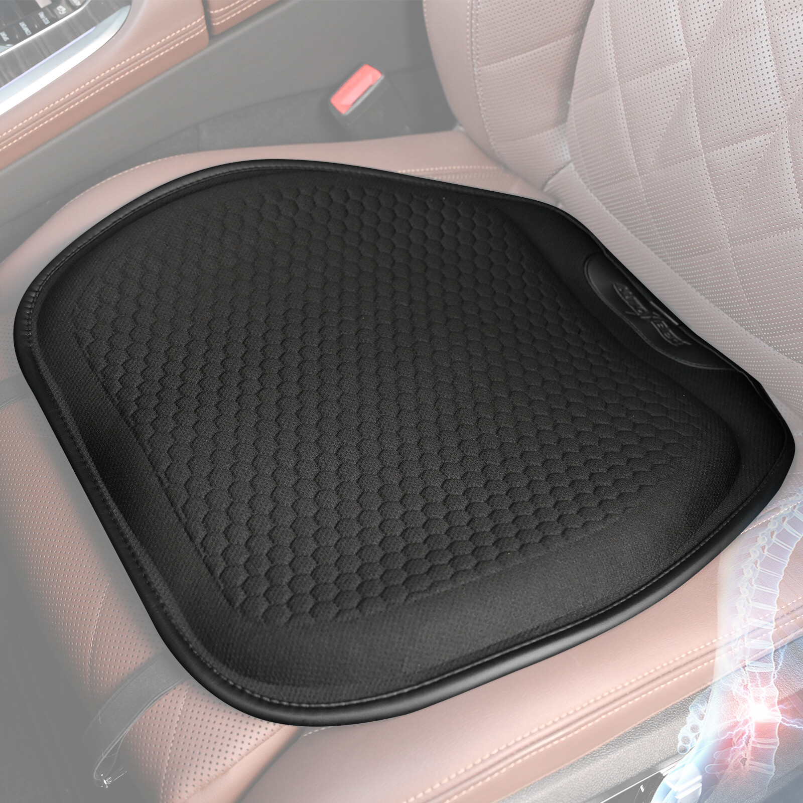 Thick Seat Cushion Office Car Seat Cushion, Gel Cushion for Office Chair Car US