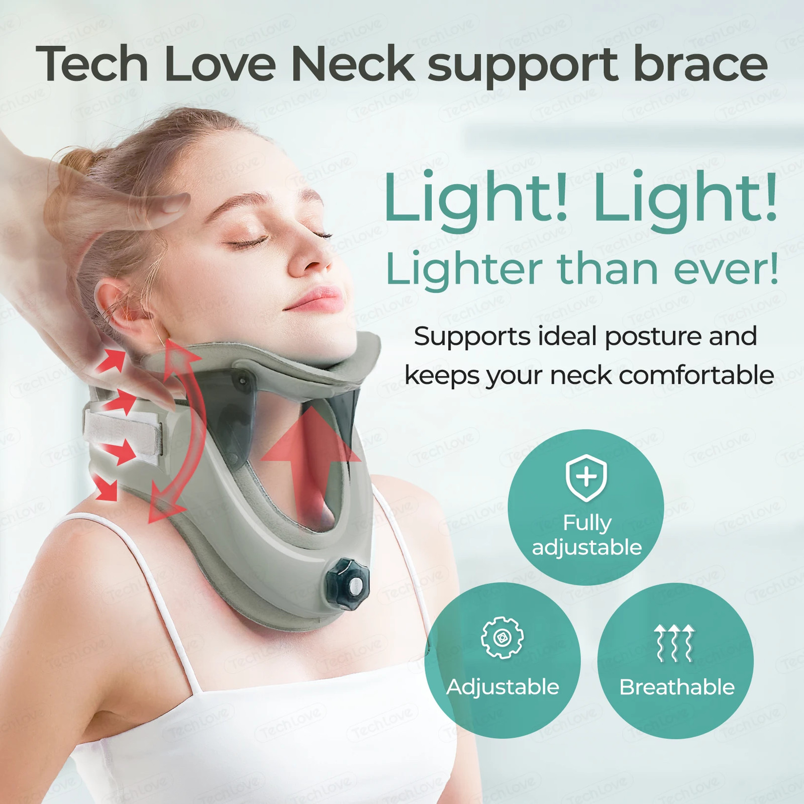Cervical Neck Traction Device Air Collar for Neck Shoulder Relief