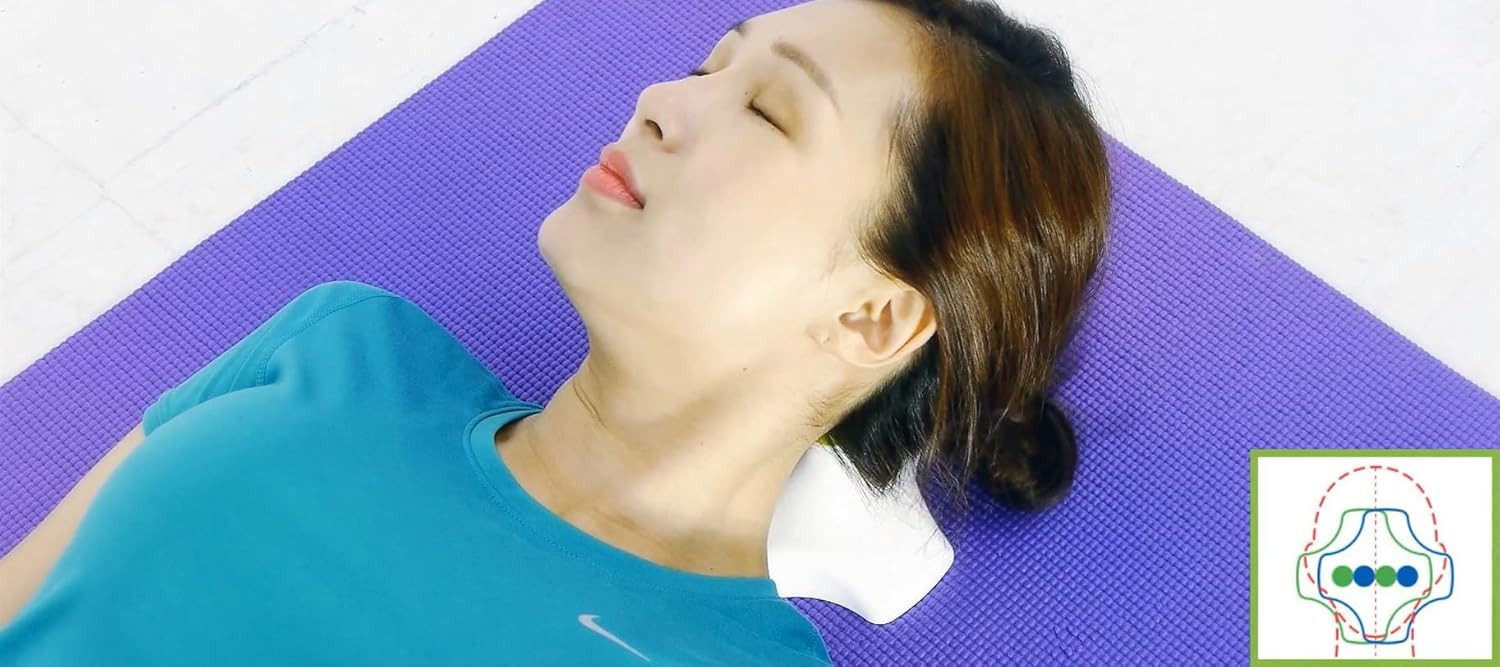 Acurelax Neck & Shoulder Wellness Relaxation Pillow Manual Pressure Massage Tool
