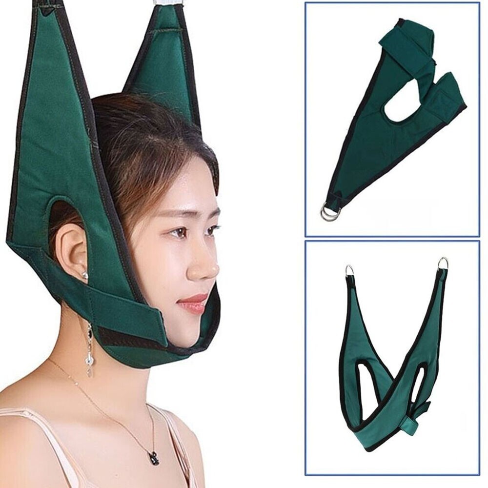 Cervical Traction Decompression Device Neck Head Shoulder Pain Relief Adjustable