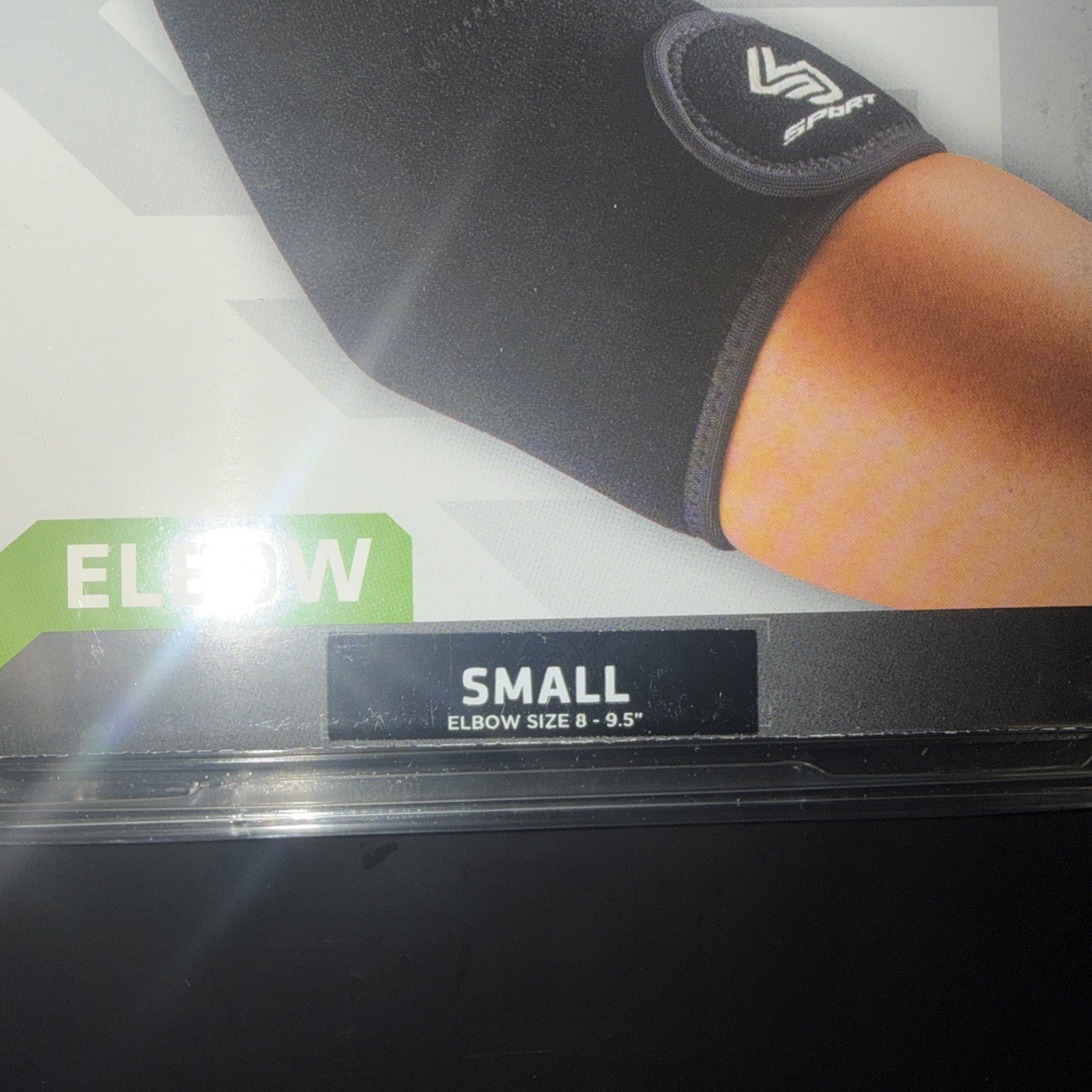 Shock Doctor sport Elbow Compression Sleeve small 8”-9.5” black buy 1 get 1 free