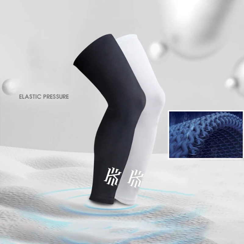 1Pc Full Leg Sleeves Long Compression Leg Sleeve Knee Sleeves Protect Leg