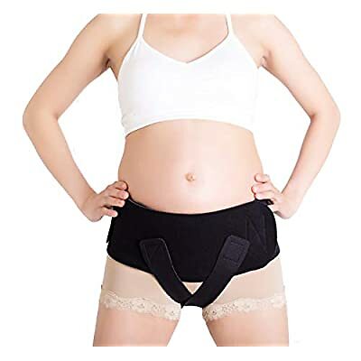 Baby Belly Band- XL with Large Compression Therapy Groin Straps Support for Vulv
