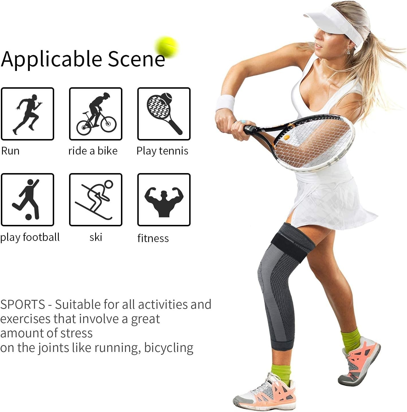 All-Day Comfort Compression Sleeves for Athletes – Machine Washable & Durable