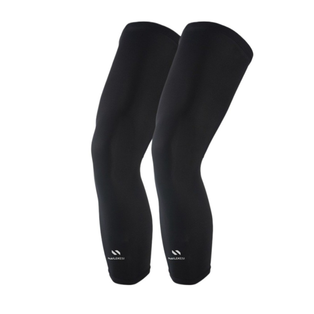 Knit Sweat-Absorbent Leg Sleeve for Gym Running Workout Knee Sleeves for Men
