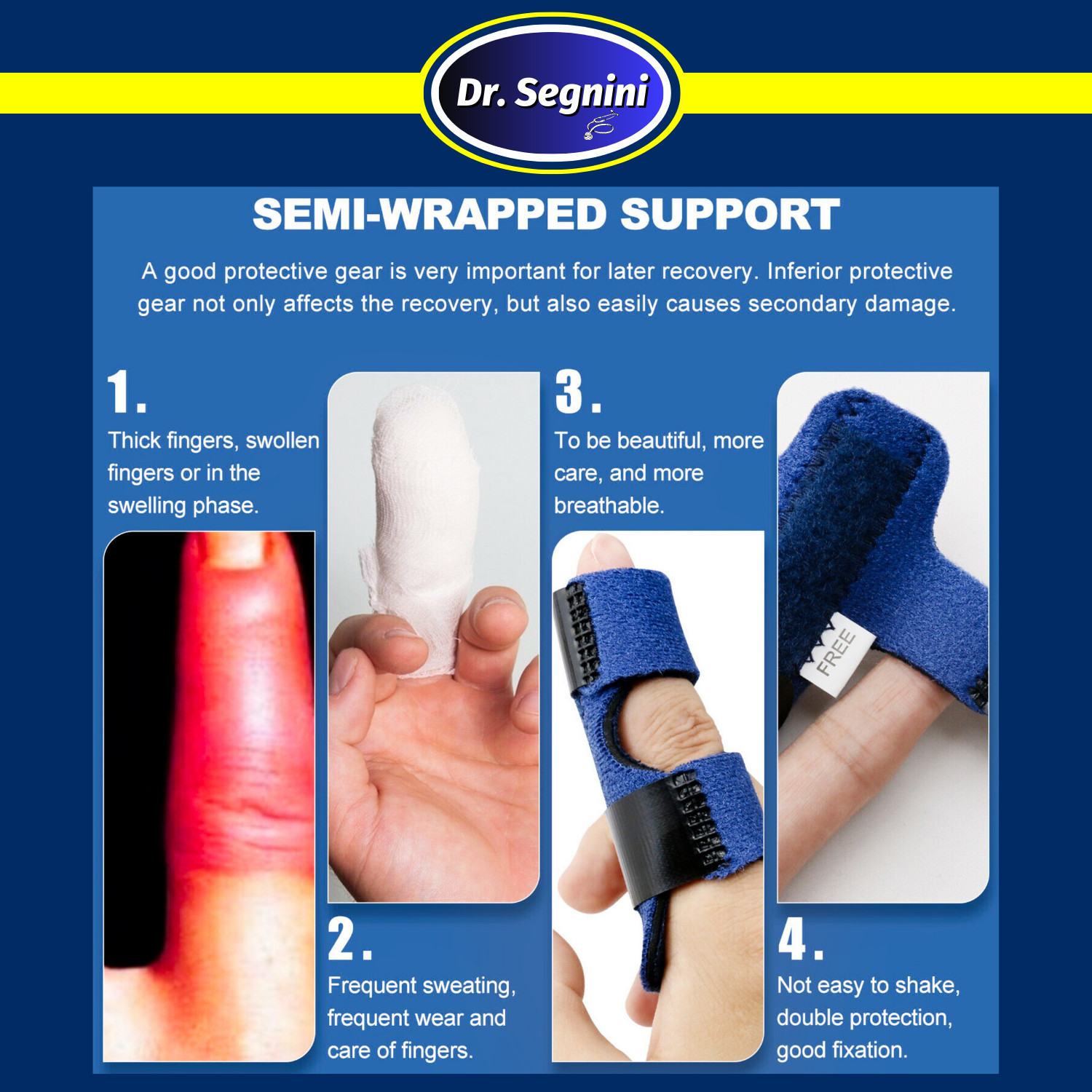 ADJUSTABLE TRIGGER FINGER SPLINT STRAIGHTENER CORRECTOR BRACE SUPPORT PROTECTOR✅
