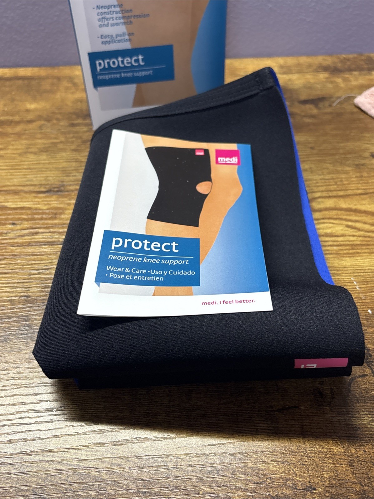 Medi Protect Neoprene Knee Support Sleeve XXXL Black 67157