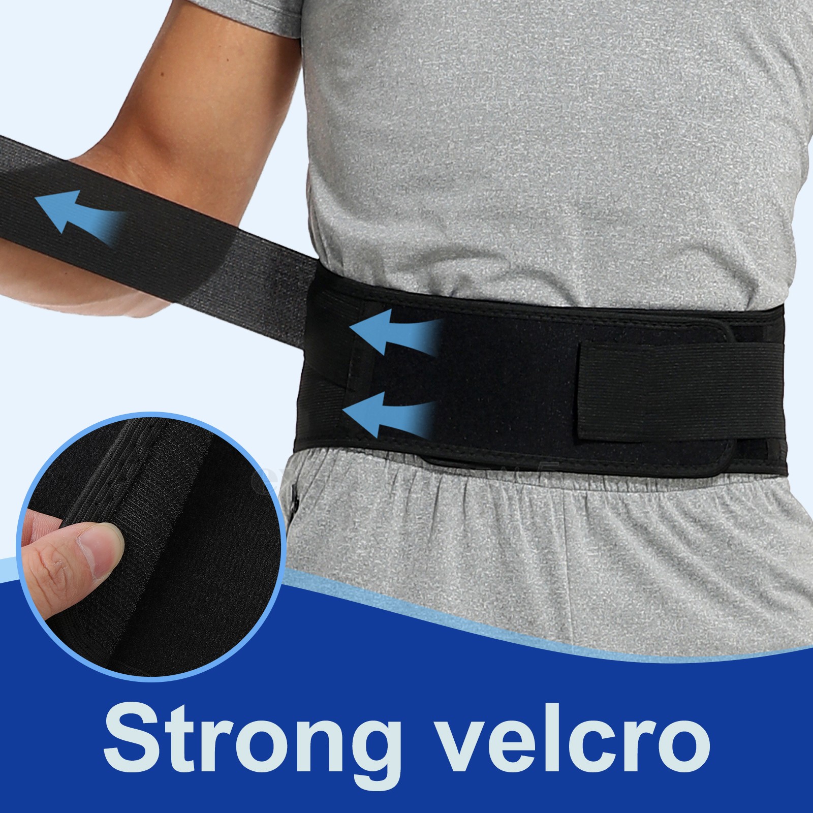 Magnetic Self Heating Back Support Brace Lumbar Orthotics Waist Belt Pain Relief