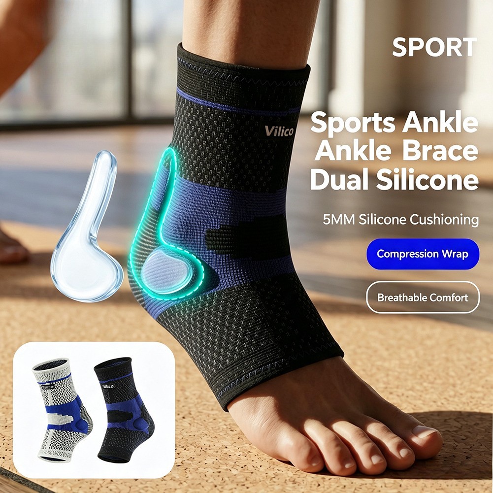 Ankle Brace Shock Absorption Pressure Relief Sports Anti-Sprain Ankle Protection