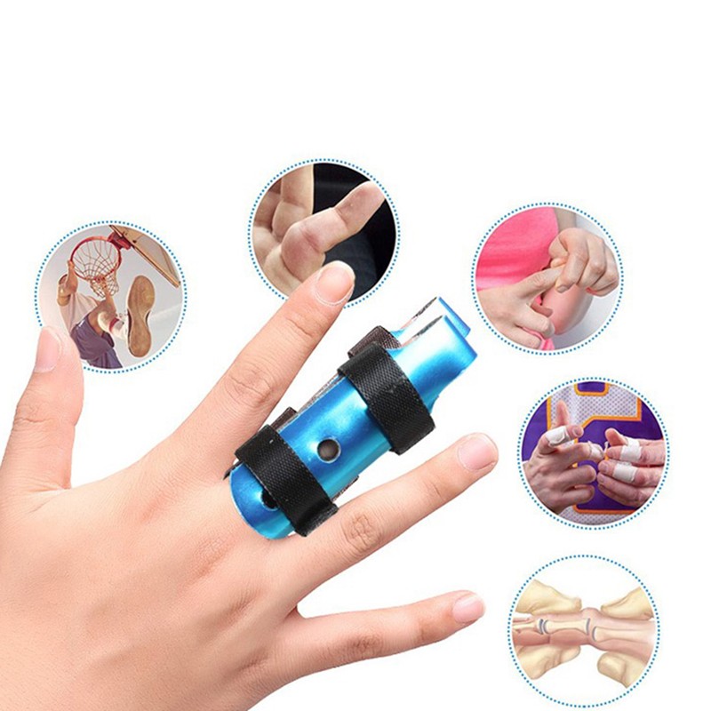 Mallet Aluminum Foam Support Finger Splint Broken Finger Joint Immobilization^