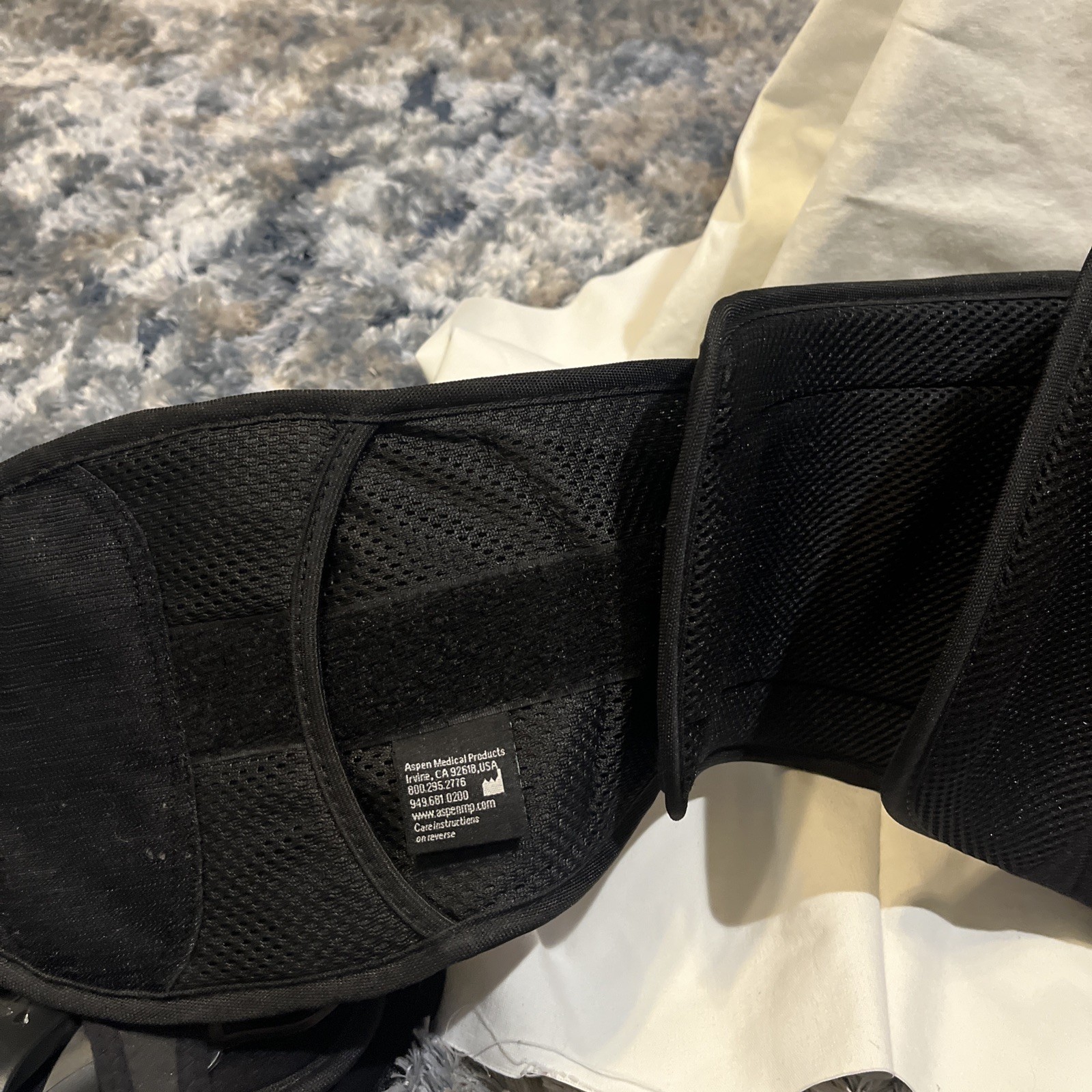 Aspen Vista TLSO Thoracolumbar Adjustable Back Brace W/ Anterior Extension