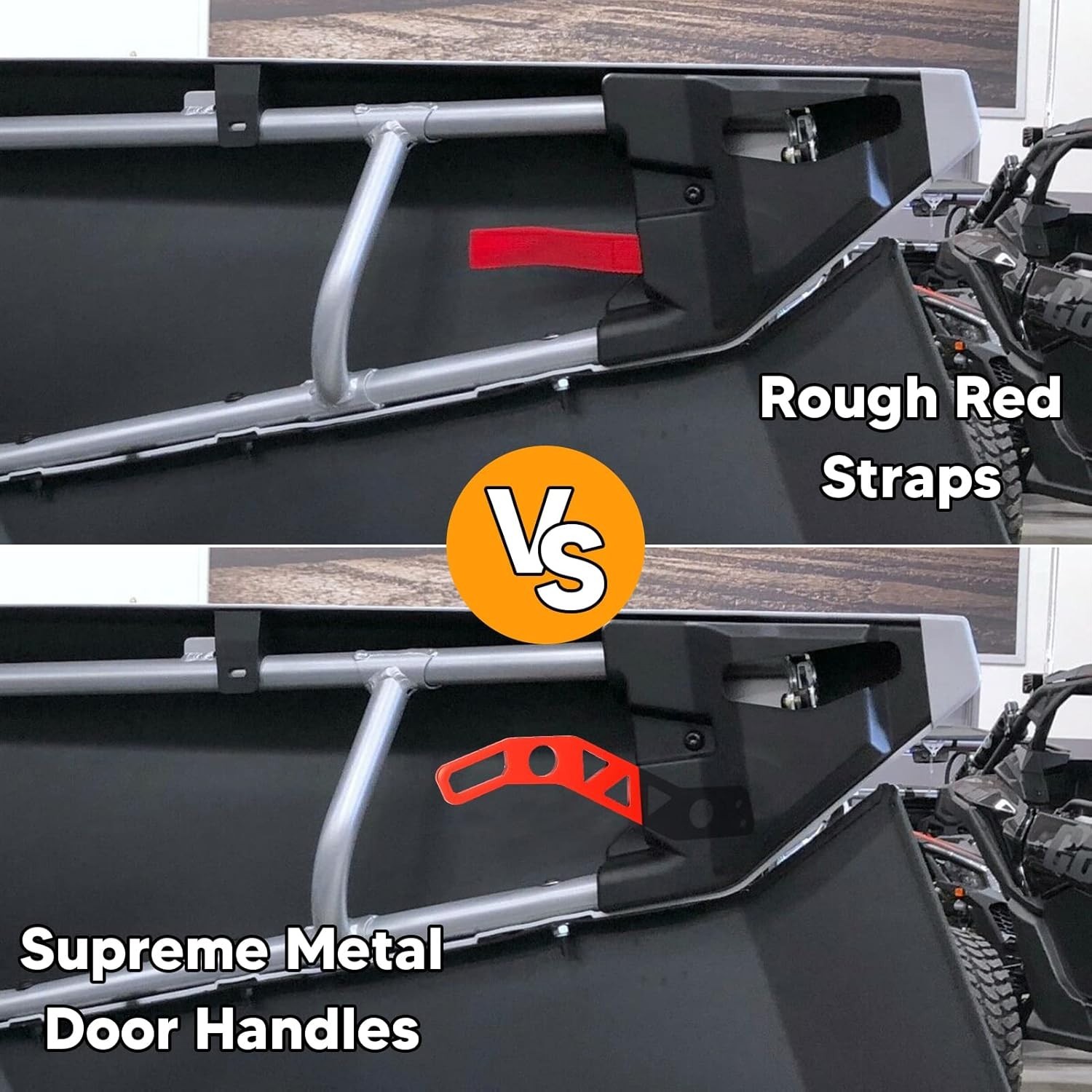 X3 Door Handle Latches Kit Red Left & Right Compatible with Can am Maverick X…