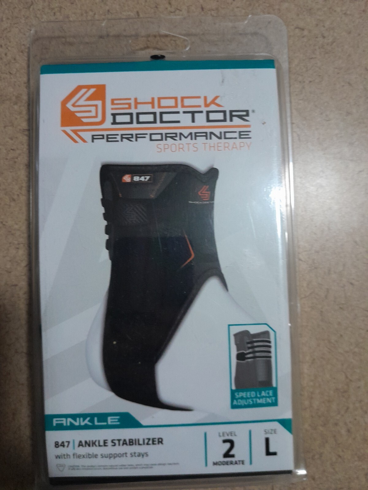 Shock Doctor 847 Ankle Stabilizer – preowned LARGE