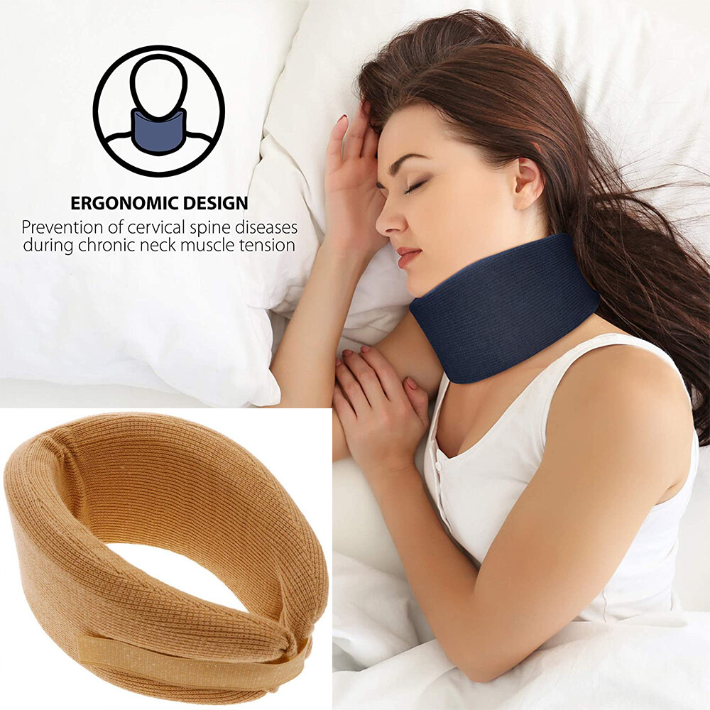 Neck Brace Cervical Support Color Adjustable Traction Firm Foam Pain Relief Soft