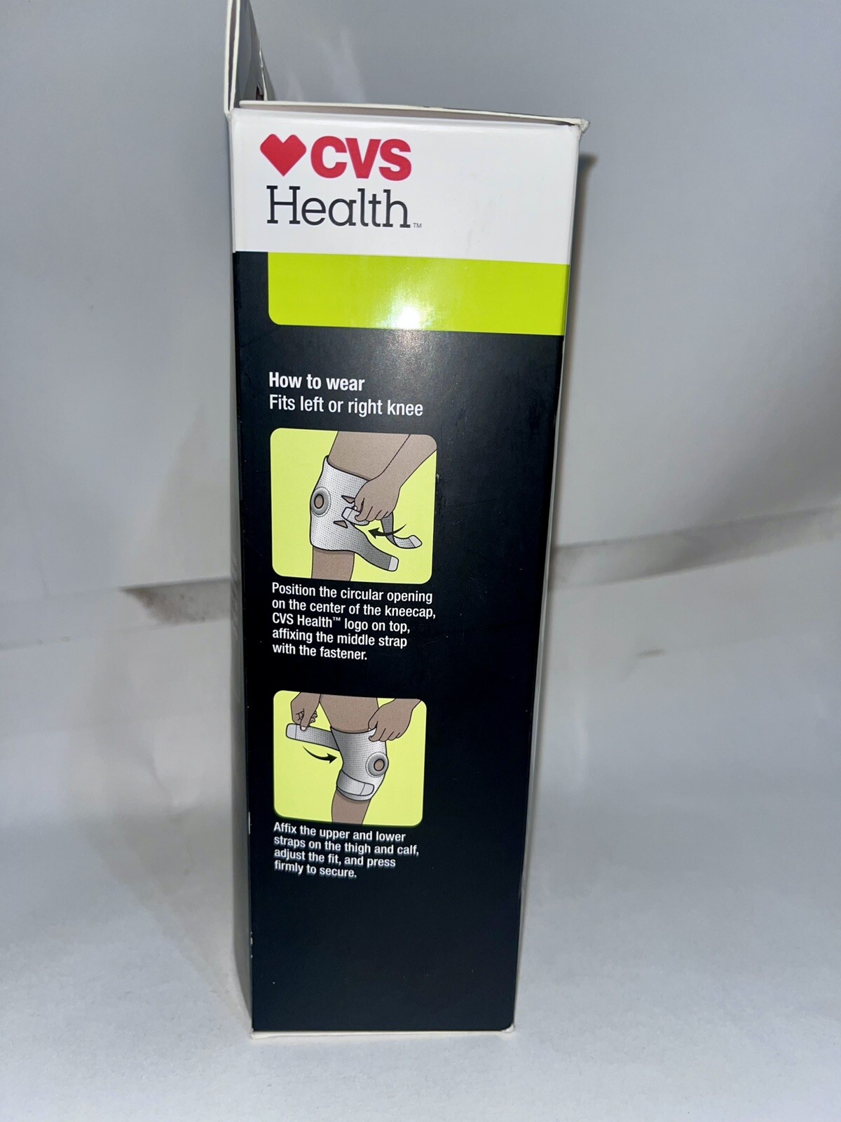CVS Health Compression Knee Support Breathable Material Size Med/Lg
