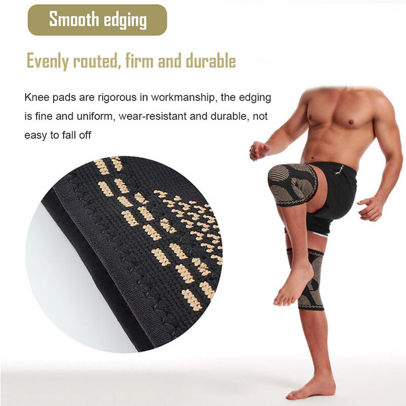 Knee Support Copper Patella Stabilizer Strap Tendon Brace Joint Pain Relief