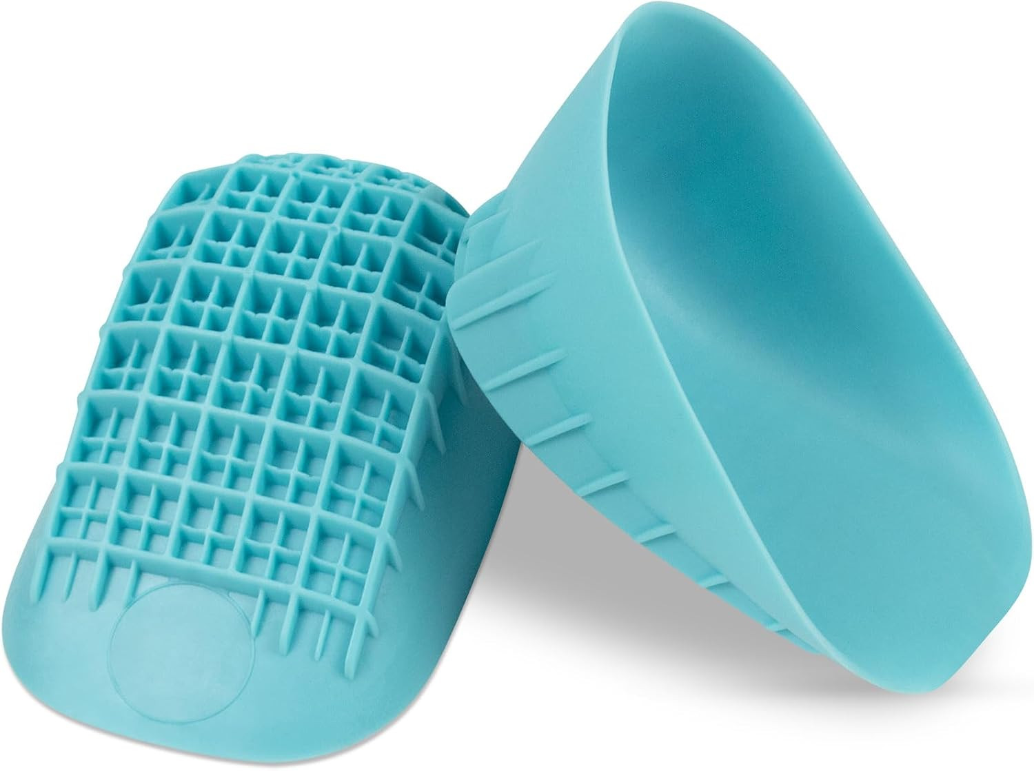 Heavy Duty Heel Cups for Heel Pain Relief & Support – Gel Cushion Shoe Inserts f