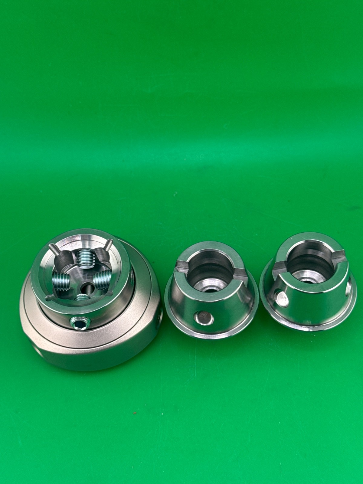 Prosthetic quick change release adapter w/ extra male pyramid insert. New