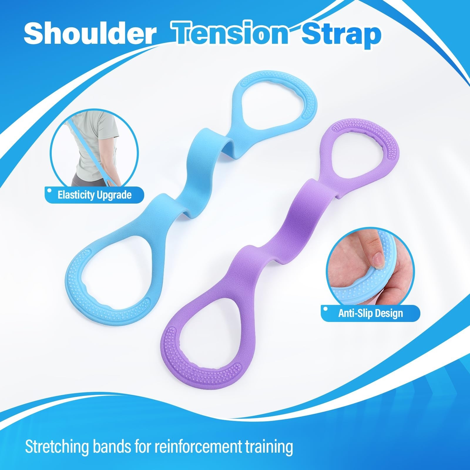 Shoulder Rehab Therapy Kit – Pulley, Wand & Resistance Band for Home Recovery