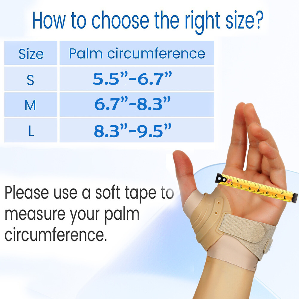 CMC Joint Protector Orthopedic Thumb Brace Support Wrist Immobilizer Tennis Gym