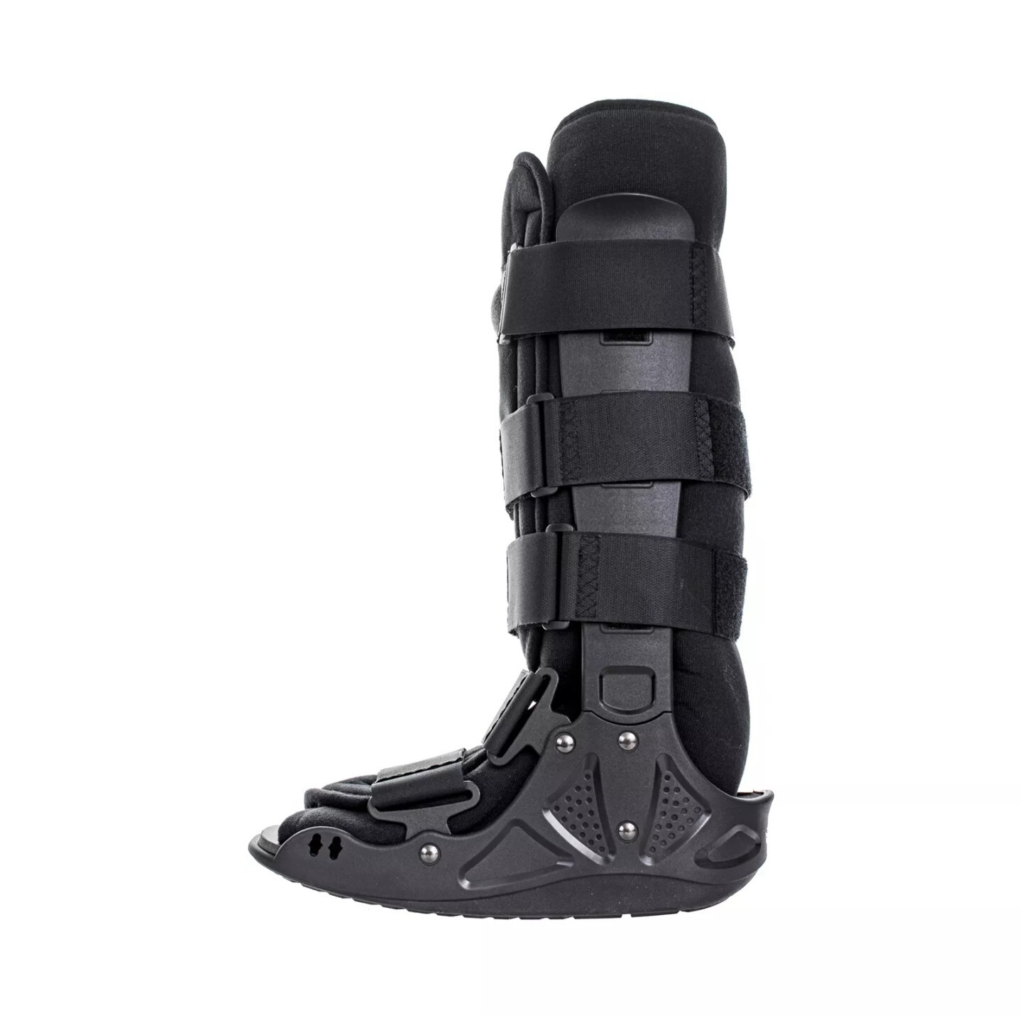 McKesson Black Air Walker Boot Small Hook and Loop for Either Foot 155-79-95513
