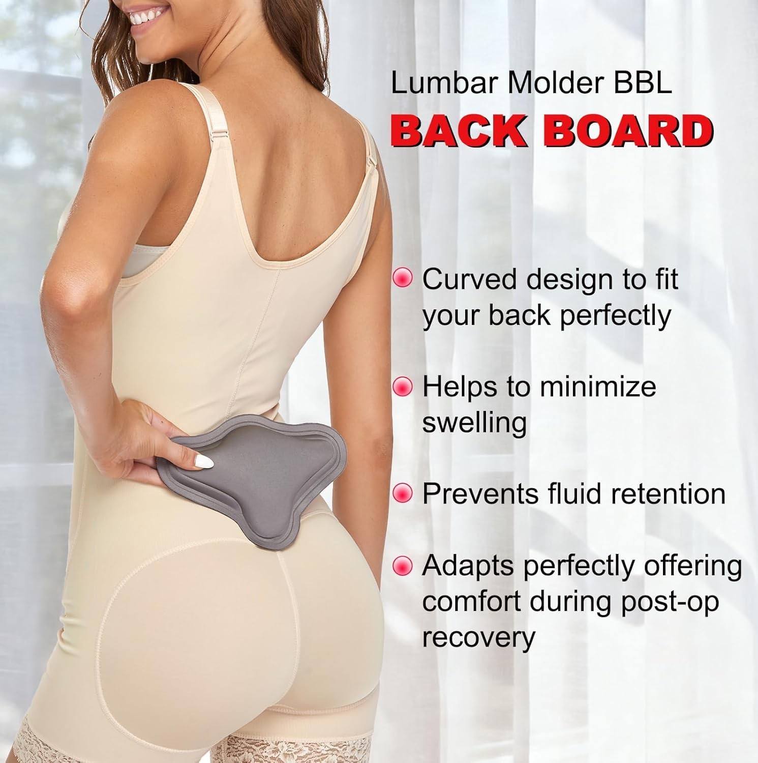 Lipo Foam Back Board Lumbar Molder BBL Backboard Compression Liposuction Post…
