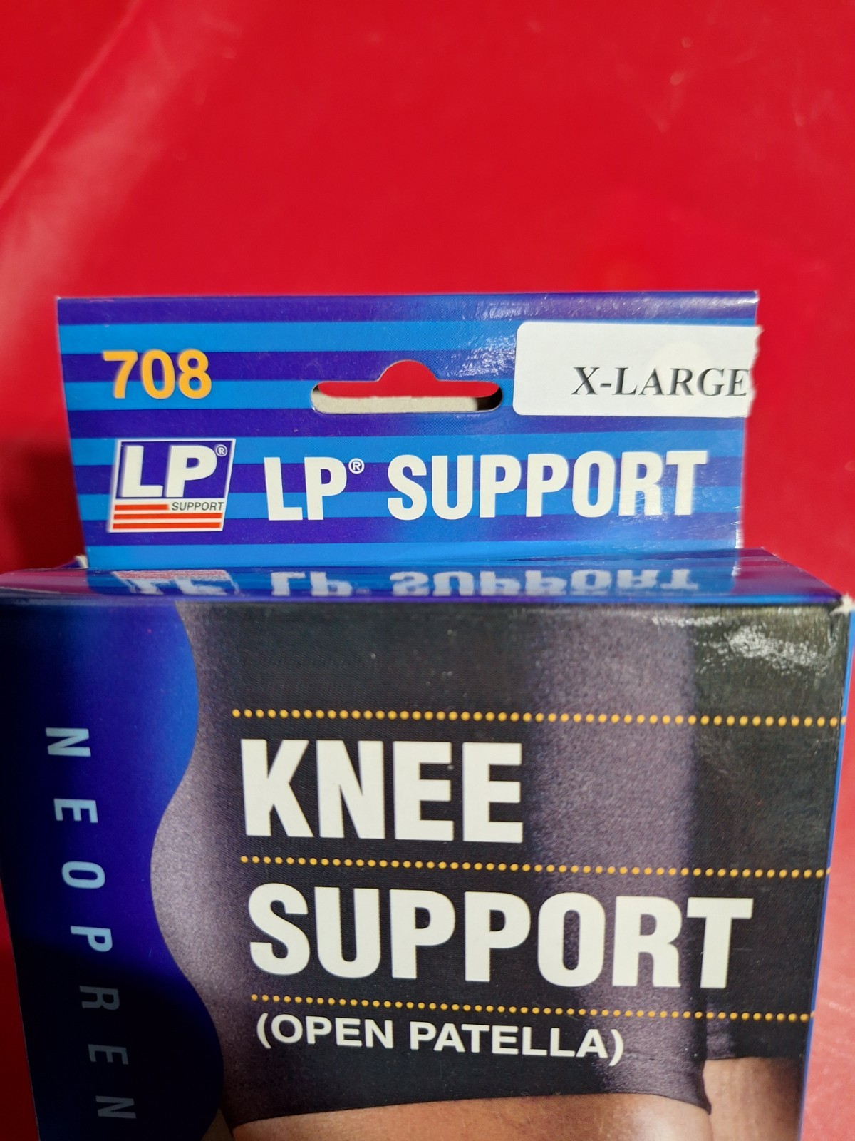LP Support Standard Knee Support (Open Patella) 708 (NEW) XLARGE READ BELOW