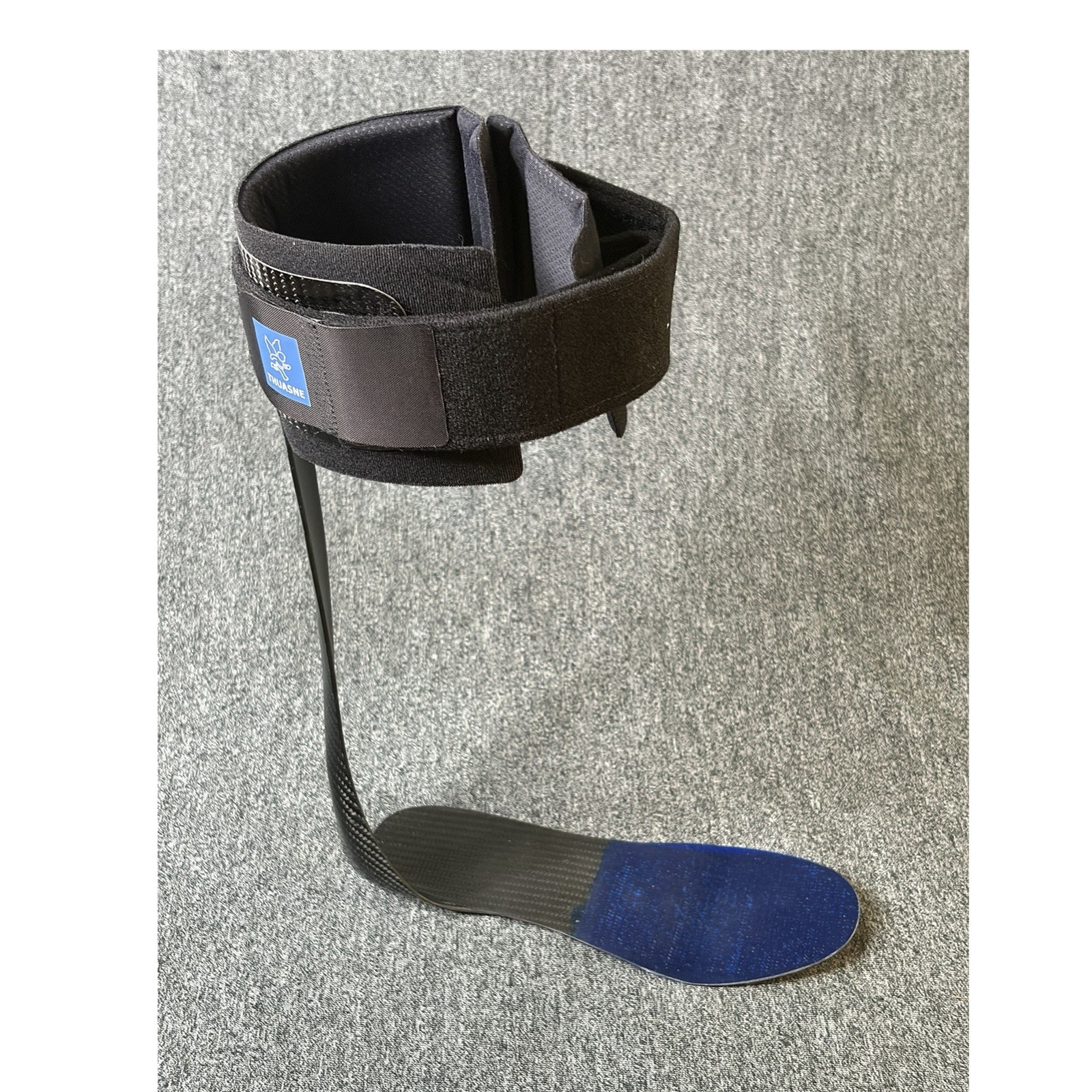 Thuasne SpryStep AFO Right Leg Orthosis Size L U017 02 Black/Blue
