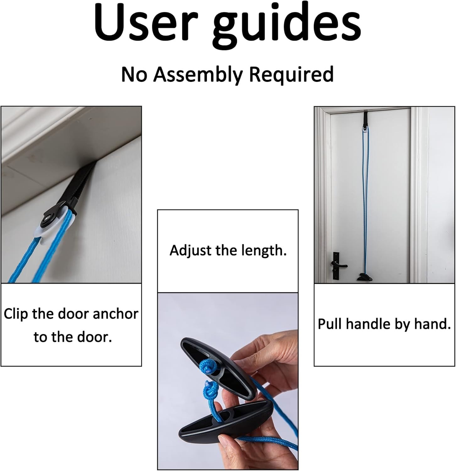 Manual Over-the-Door Shoulder Pulley – Durable Rehab Equipment for Pain Relief
