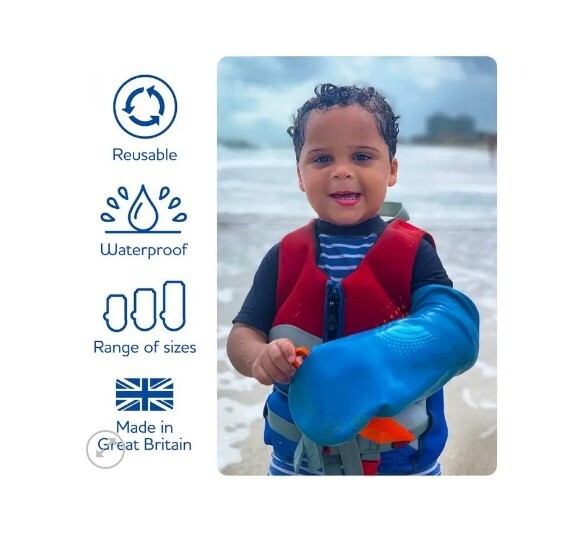 BLOCCS ARM Childrens Waterproof Protector Casts Dressings Short Protector