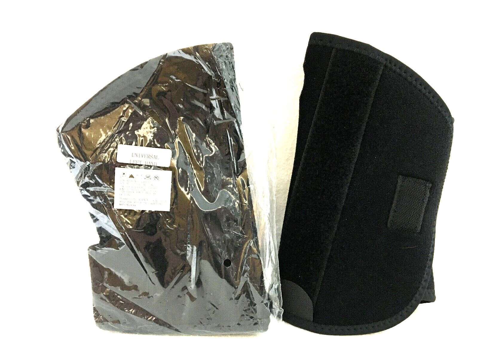 Universal Wrist Support Left Hand Black Splint Carpal Tunnel Sprain NEW Lot of 2
