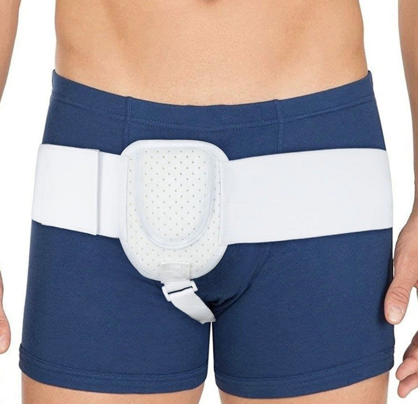 Male Hernia Belt Breathable Comfortable Post Surgery Men Size Large