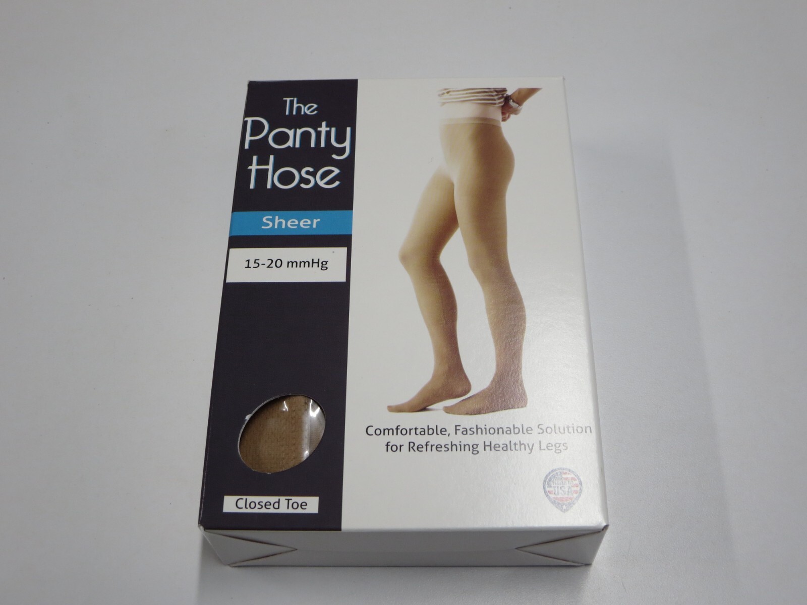 3X Alex Orthopedics 81726 Sheer Compression Pantyhose Suntan 15-20 mmHg XXX-L
