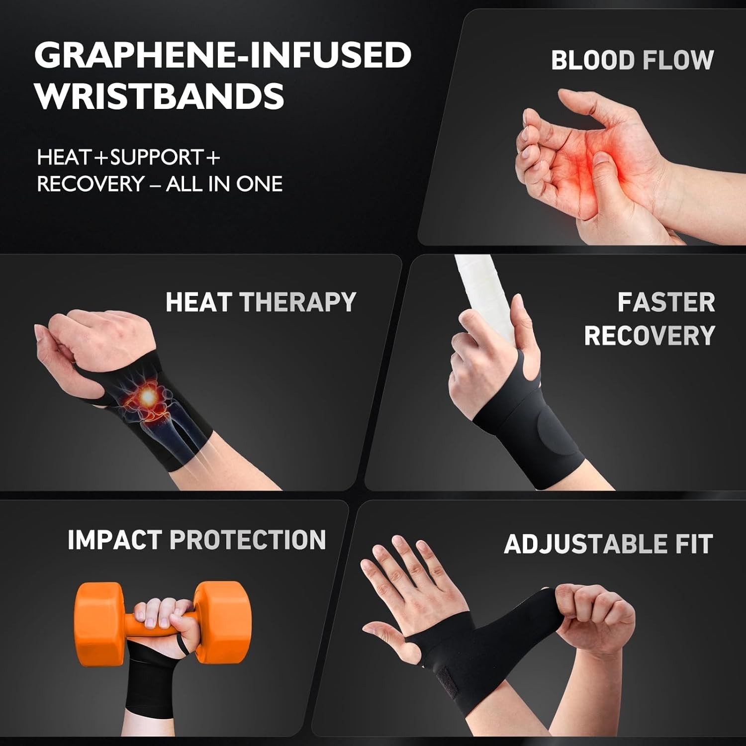 Moisture-Wicking Wrist Brace for Comfort – Ideal for Carpal Tunnel and Arthritis