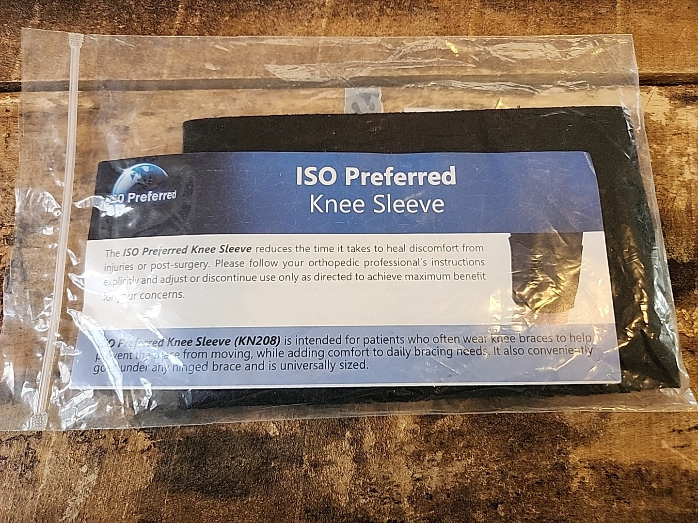 ISO Preferred ISO-KN208 Universal Knee Suspension Sleeve New