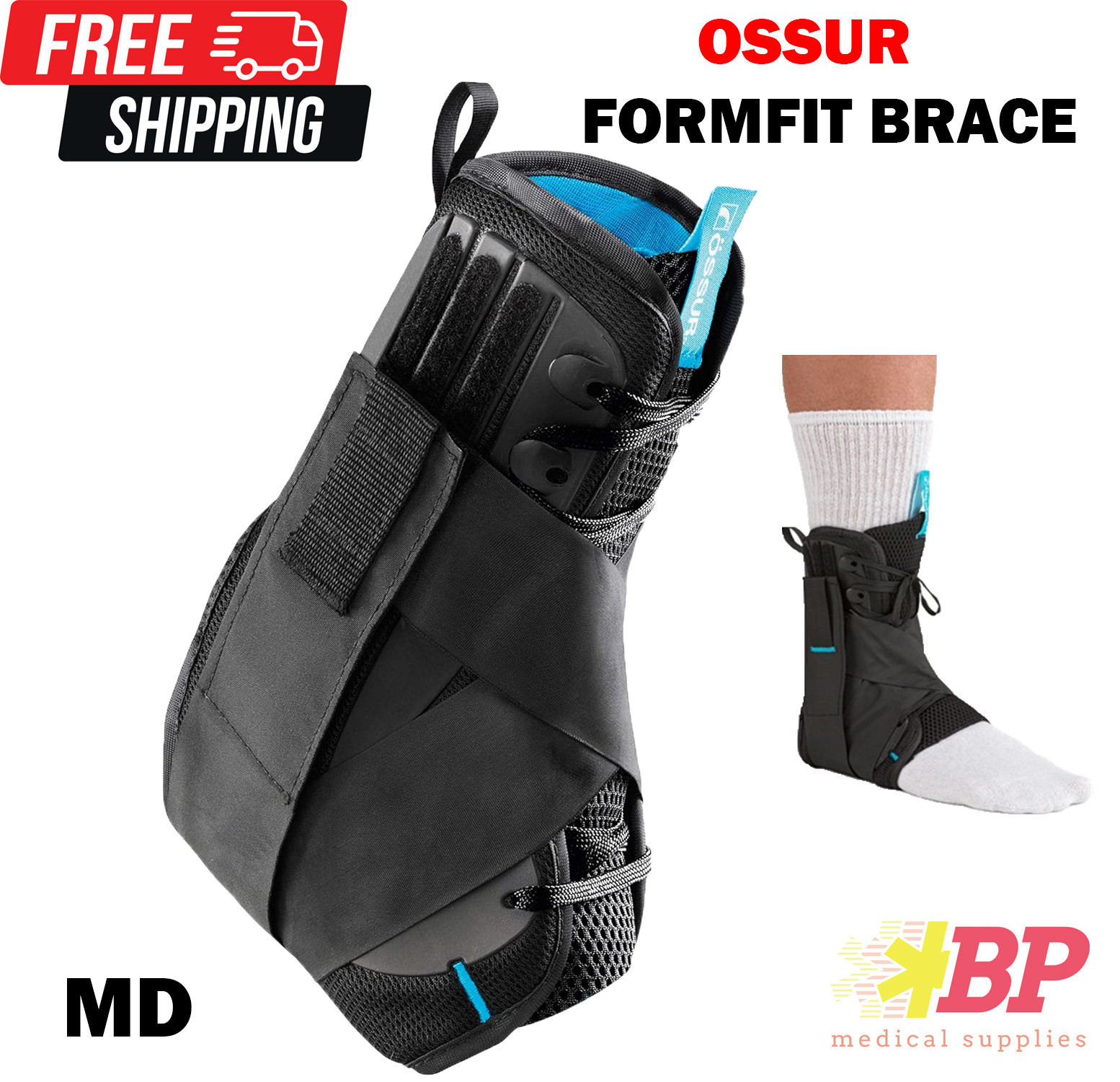 Ossur Form Fit Ankle Brace B-212000003 Figure 8 Strap – Medium