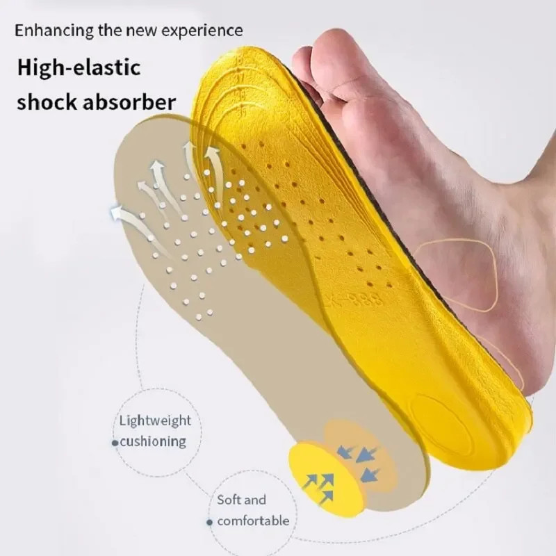 2Pcs/4Pcs New Comfortable Shock-absorbing Insole 1.5-3.5cm Height-increasing Ins