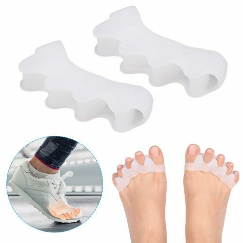 2-4Pcs Bunion Corrector Hammer Toe Straightener Splint Orthopedic Brace Silicone