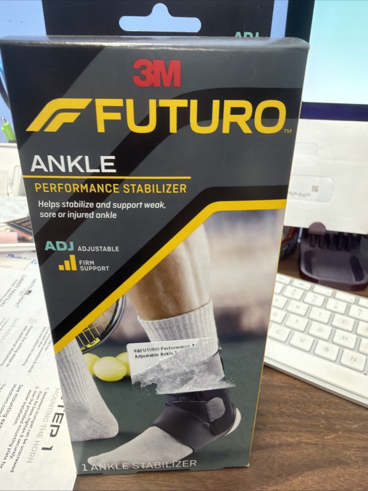 3M FUTURO Ankle Performance Stabilizer Firm Support Adjustable G101